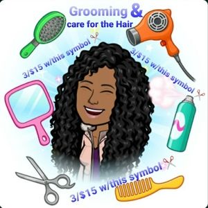 ✂️3/$15 GROOMING/ACCESSORIES & CARE FOR HAIR